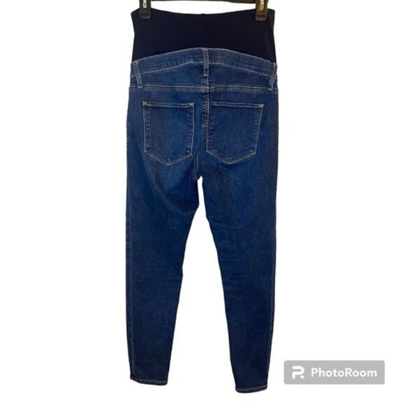 GAP Maternity Dark Wash Favorite Jegging Size 28/6 Short - Picture 2 of 6